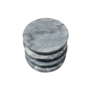 black marble coasters